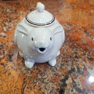 Fitz an Floyd rabbit sugar dish